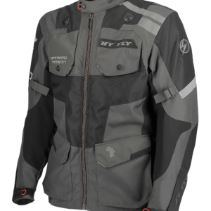 giacca moto hy fly dakla grigio scuro