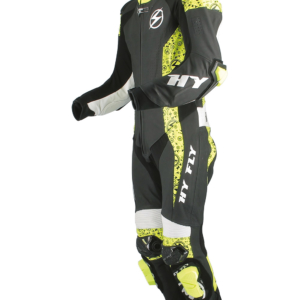 tuta moto HY FLY THUNDER RACING BLACK/YELLOW